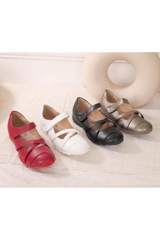 Ballerines Chaussures Rouge CINK-ME  3228-1A Efashion Paris