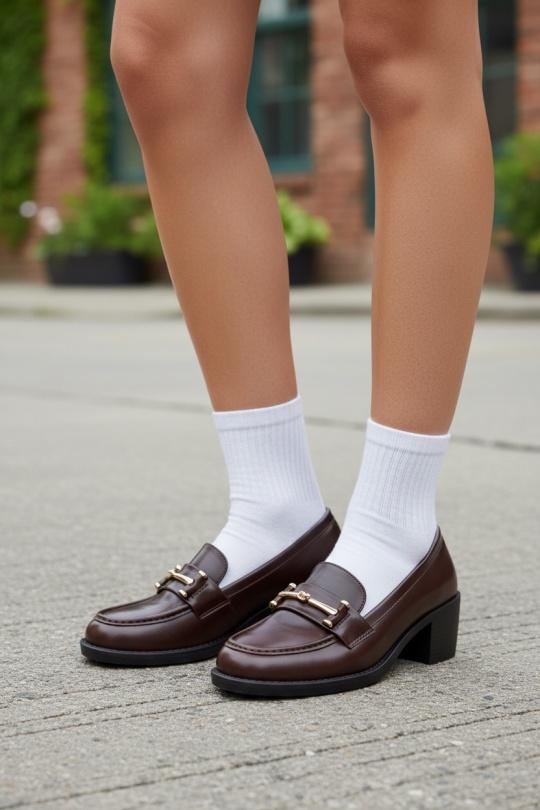 Mocassini Scarpe Brown CINK-ME  17FO-27 Efashion Paris