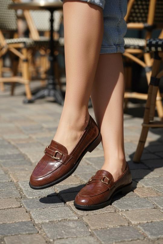 Mocassins Chaussures Beige CINK-ME  YU288-12 Efashion Paris