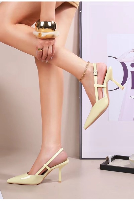 Escarpins Chaussures Jaune CINK-ME  13GB-80 Efashion Paris