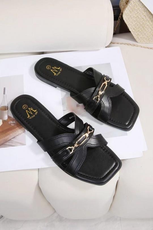 Taglie forti Scarpe Black CINK-ME  DM-7G03 GRANDE POINTURE Efashion Paris