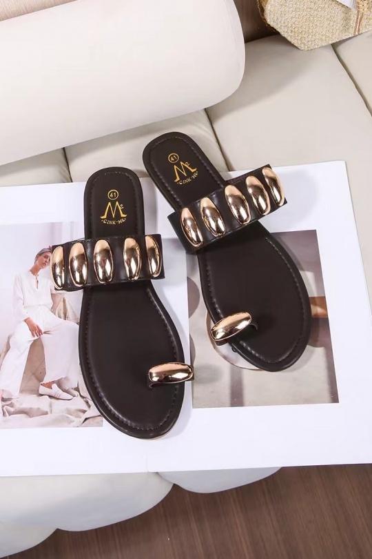 Taglie forti Scarpe Black CINK-ME  DM-7G22 GRANDE POINTURE Efashion Paris