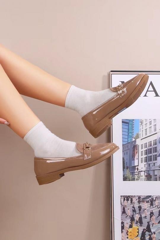 Mocassins Chaussures Noir CINK-ME  WE856-15 Efashion Paris