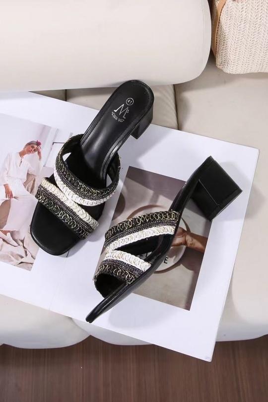 Grandes tailles Chaussures Noir CINK-ME  DMS313-38 GRANDE POINTURE Efashion Paris