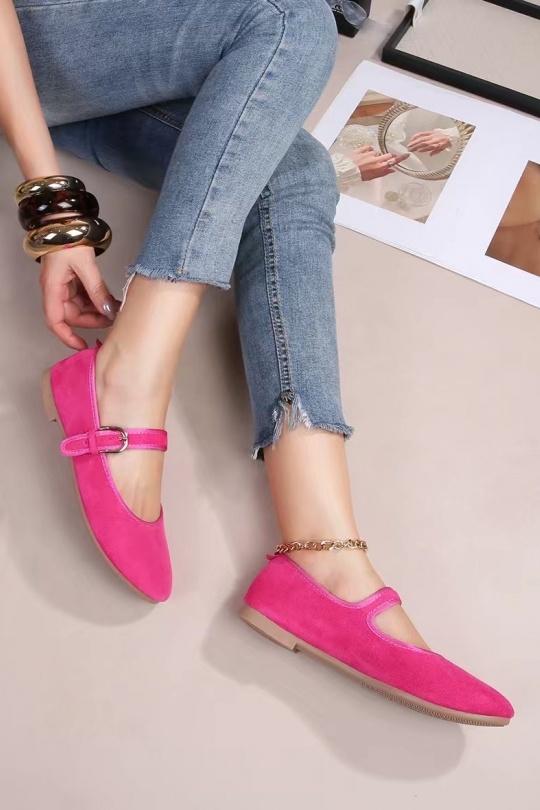 Ballerines Chaussures Bleu CINK-ME  ZU117-25 Efashion Paris