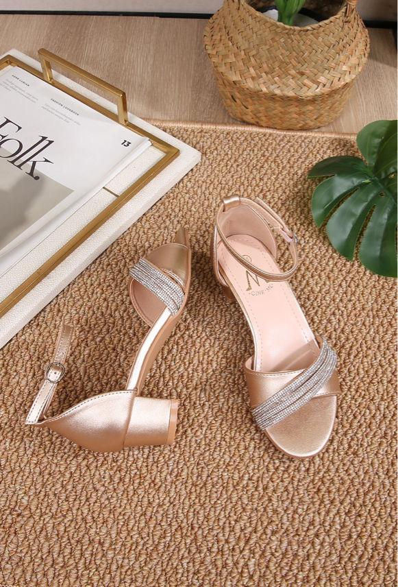 Scarpe bambina Scarpe Champagne CINK-ME  TXC3-13 (TAILLE 24-29) #c Efashion Paris