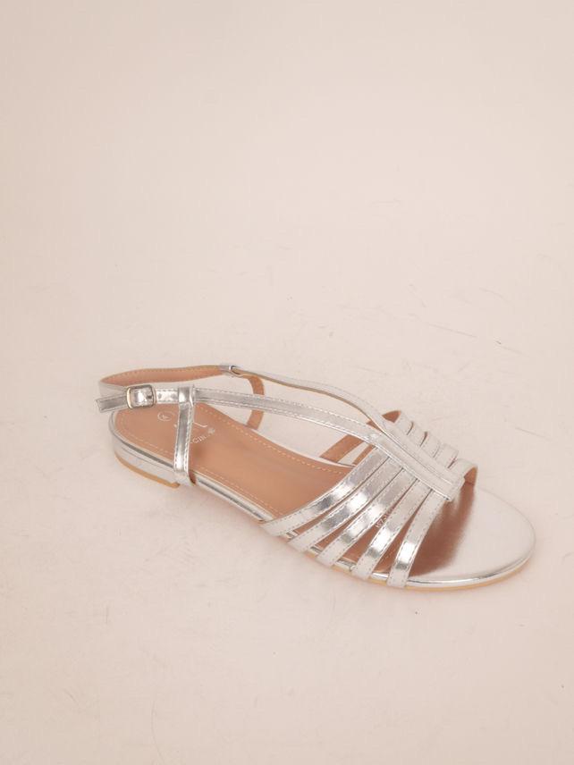 Grandes tailles Chaussures Argent CINK-ME  DMS5631-23V (GRANDE POINTURE) #c Efashion Paris