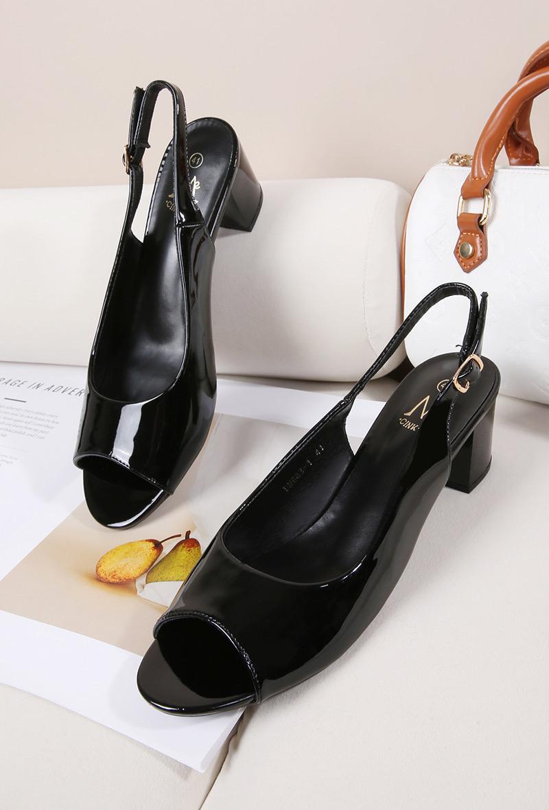 Tallas grandes Zapatos Black CINK-ME  DMB83-1 GRANDE POINTURE #c Efashion Paris