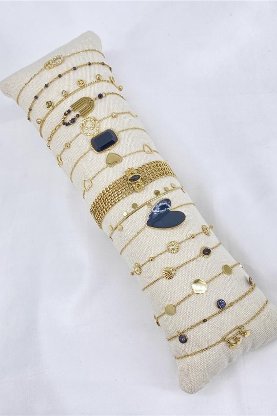 Ensembles Accessoires Noir MISSRA PARIS LOT15BRAC470-2 Efashion Paris