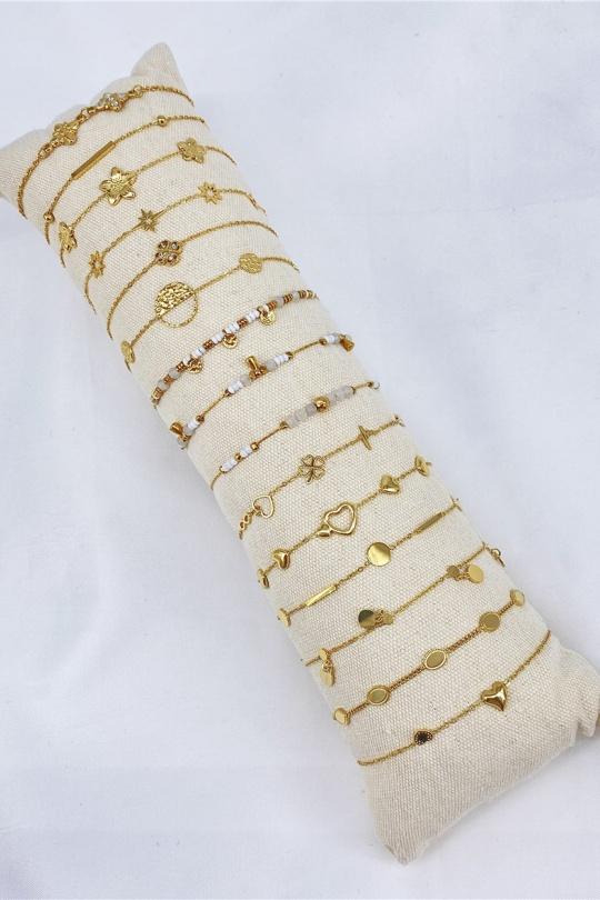 Ensembles Accessoires Or MISSRA PARIS LOT15BRAC470-3 Efashion Paris