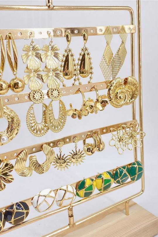 Ensembles Accessoires Or MISSRA PARIS LOT18BOUCLES820-1 Efashion Paris