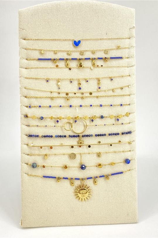 Ensembles Accessoires Bleu MISSRA PARIS LOT15COLL6620-1 Efashion Paris