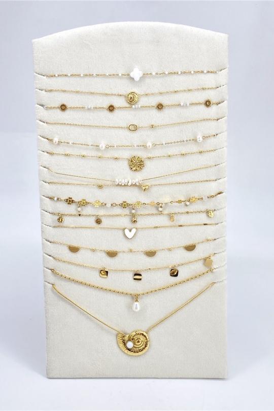 Ensembles Accessoires Blanc MISSRA PARIS LOT15COLL590-L1 Efashion Paris