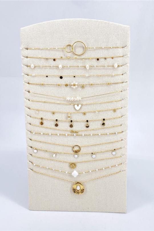 Ensembles Accessoires Blanc MISSRA PARIS LOT16COLL590-L3 Efashion Paris