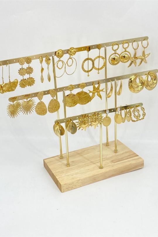 Ensembles Accessoires Or MISSRA PARIS LOT18BO800-N1 Efashion Paris