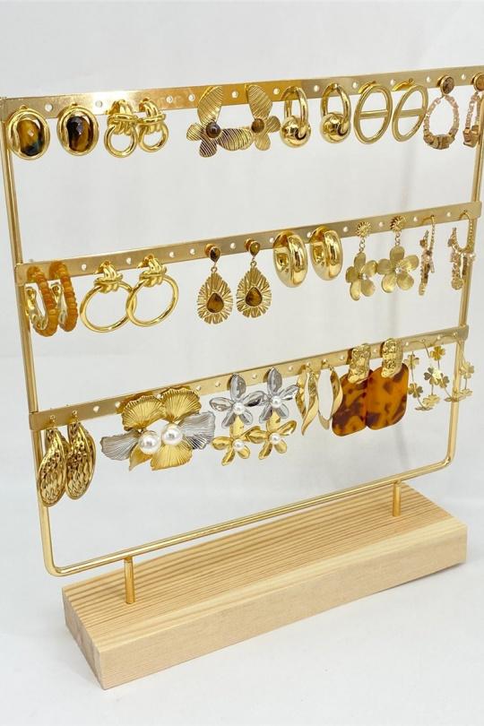 Conjuntos Complementos Gold MISSRA PARIS LOT18BO950-N1 Efashion Paris