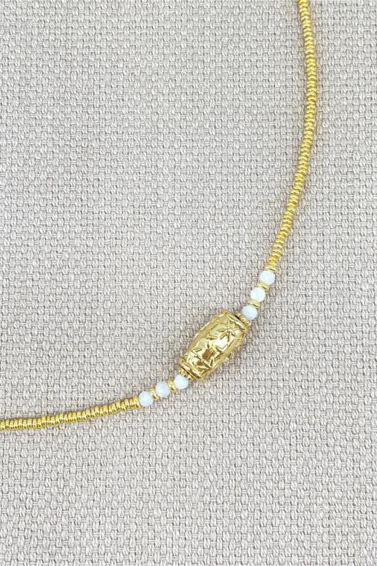 Colliers Accessoires Blanc MISSRA PARIS CO79-A1 Efashion Paris