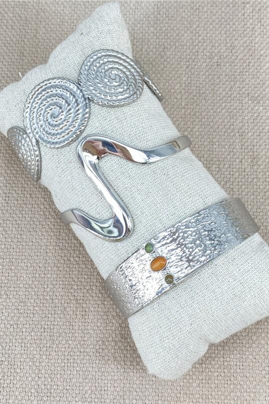 Sets Accessories Silver MISSRA PARIS LOT3BR17-1-2 Efashion Paris