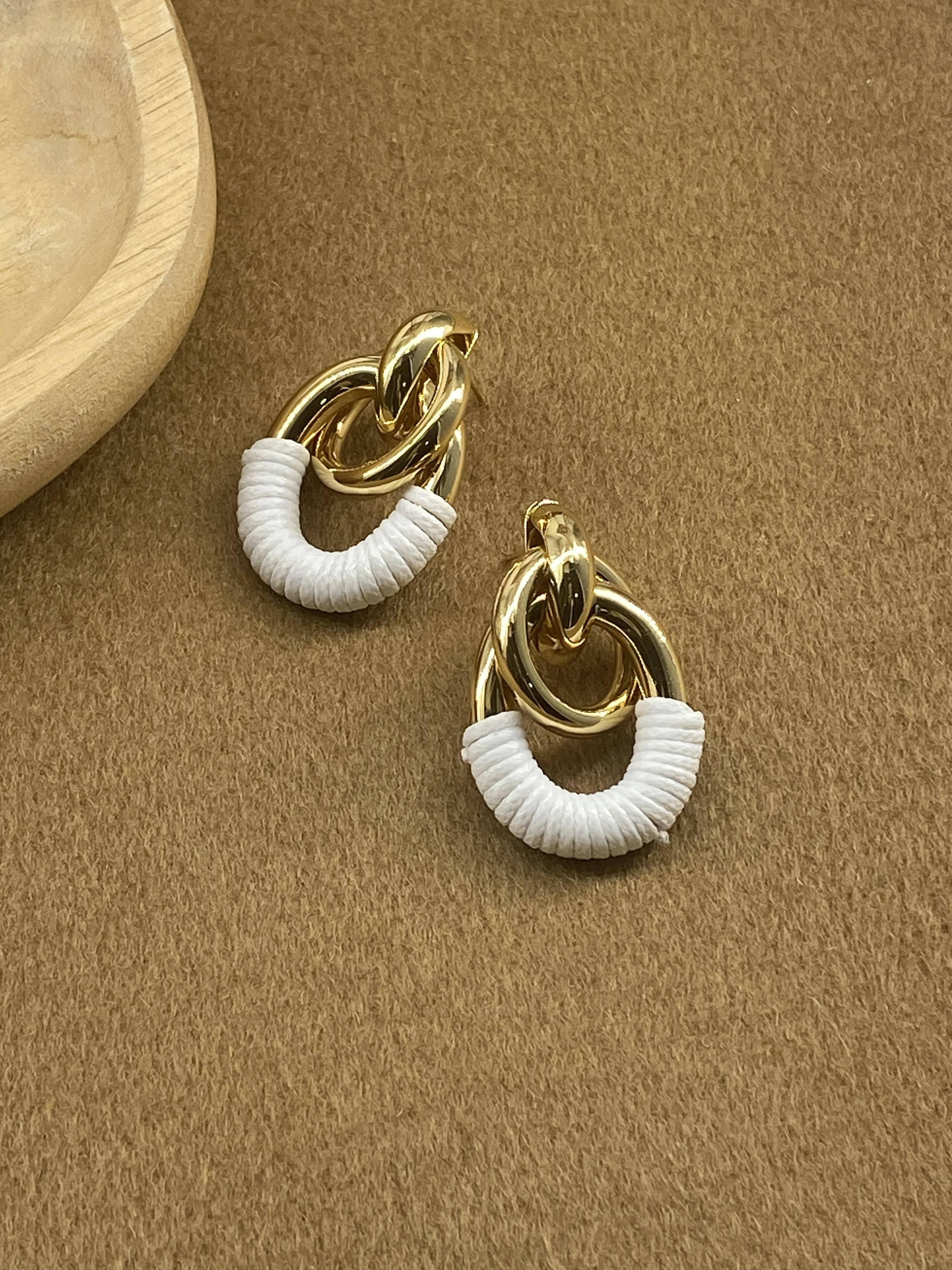 Pendientes Complementos Gold MISSRA PARIS BO360-29B-45 #c Efashion Paris