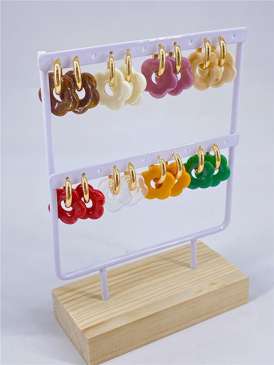 Ensembles Accessoires Multicolore MISSRA PARIS LOT8BOUCLES345-2 #c Efashion Paris