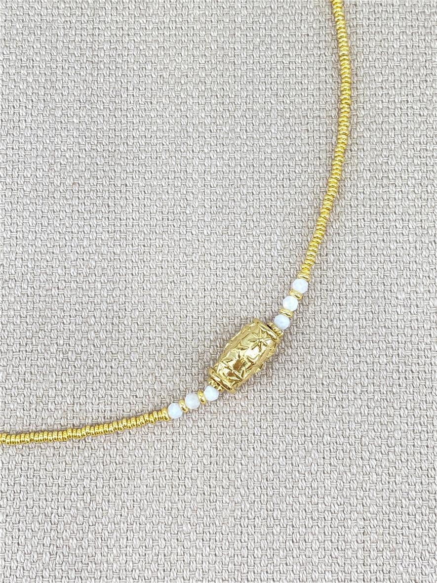 Colliers Accessoires Blanc MISSRA PARIS CO79-A1 #c Efashion Paris