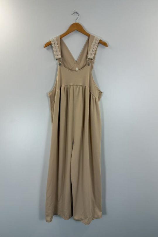 Jumpsuits Women Beige HD DIFFUSION 39260 Efashion Paris
