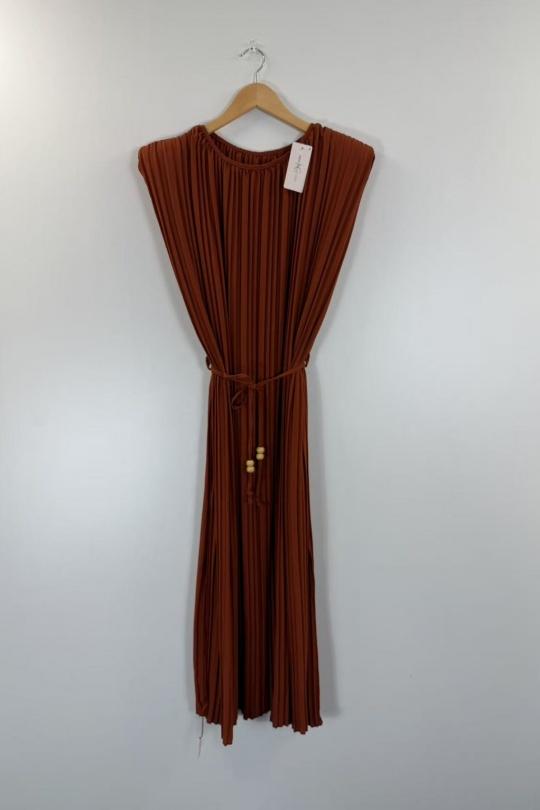 Robes longues Femme Rouille HD DIFFUSION 0174 Efashion Paris