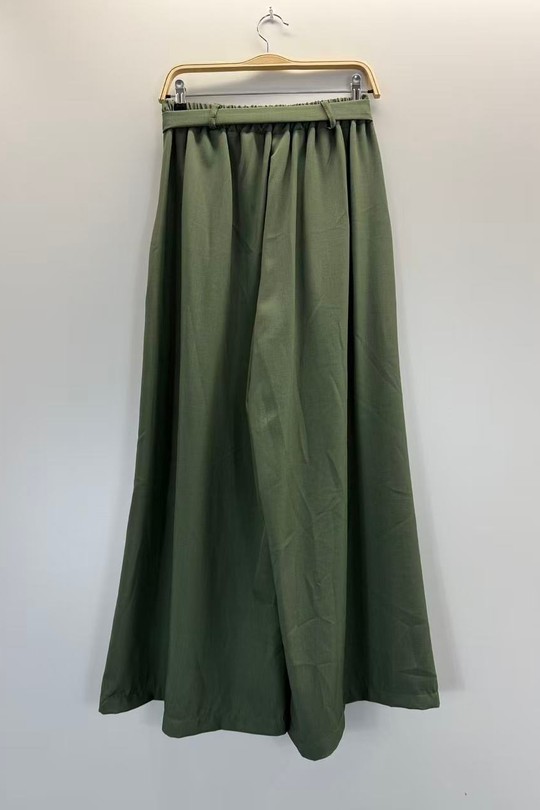 Trousers Women Green water HD DIFFUSION 26013 Efashion Paris