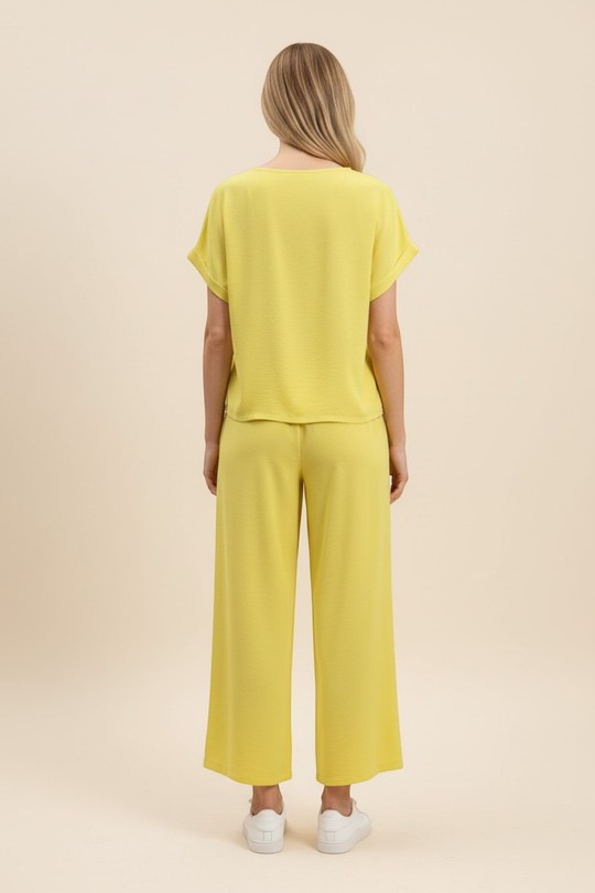 Ensembles Femme Jaune HD DIFFUSION E6301 Efashion Paris