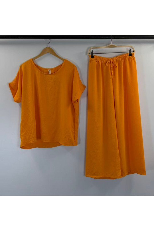 Ensembles Femme Jaune HD DIFFUSION E6301 Efashion Paris