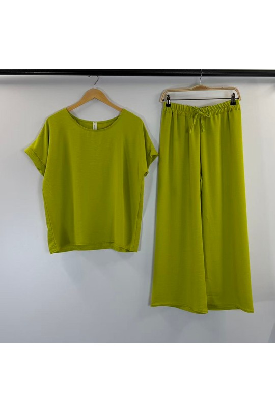 Ensembles Femme Jaune HD DIFFUSION E6301 Efashion Paris