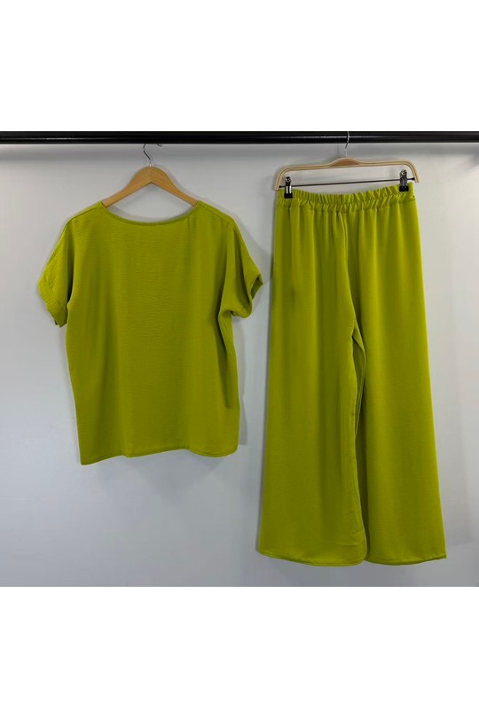 Ensembles Femme Jaune HD DIFFUSION E6301 Efashion Paris