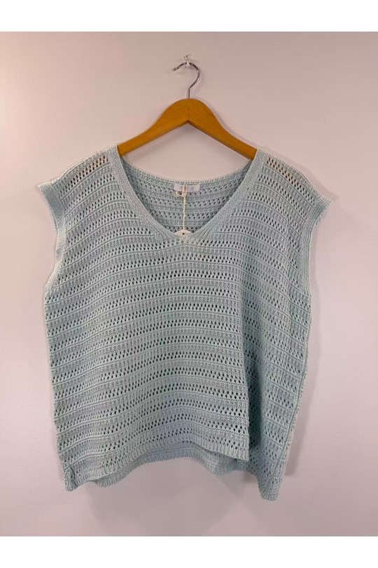 Tops Femme Jaune HD DIFFUSION E8036 Efashion Paris