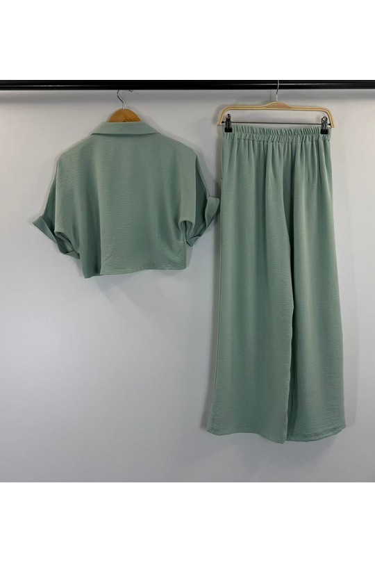 Ensembles Femme Jaune HD DIFFUSION E24036 Efashion Paris