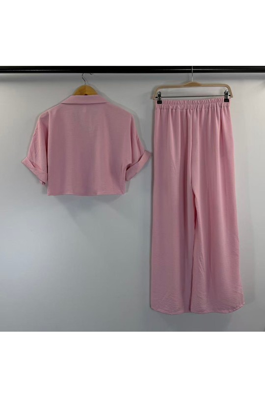 Ensembles Femme Jaune HD DIFFUSION E24036 Efashion Paris