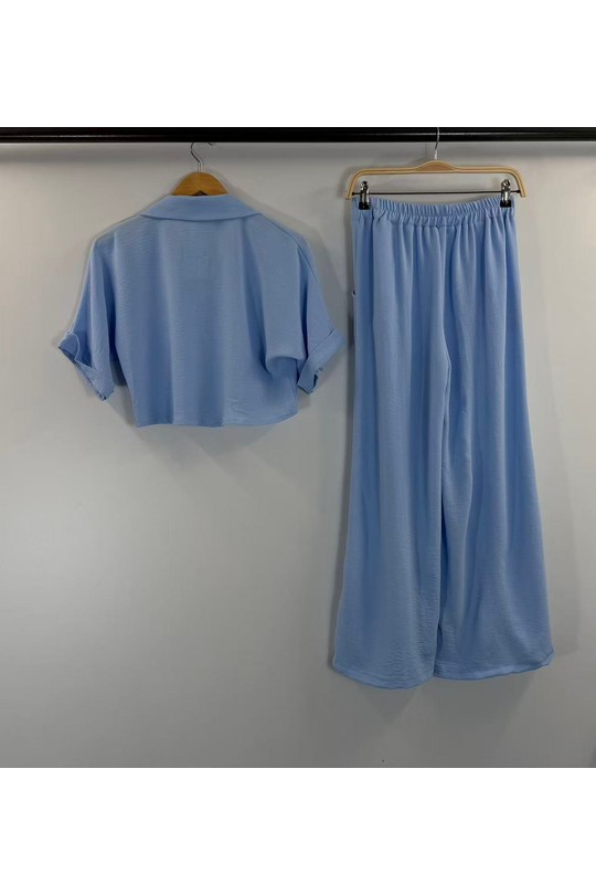 Ensembles Femme Jaune HD DIFFUSION E24036 Efashion Paris