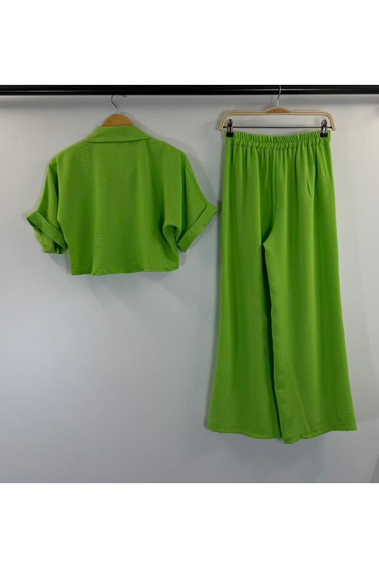 Ensembles Femme Jaune HD DIFFUSION E24036 Efashion Paris