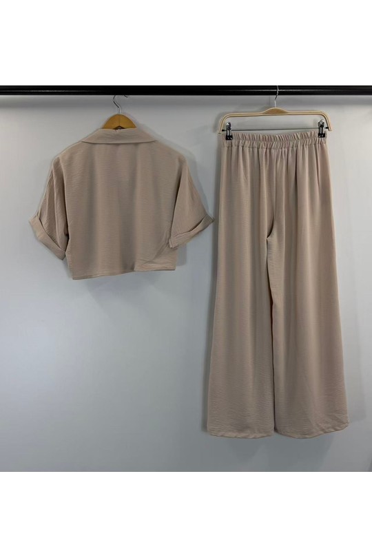 Ensembles Femme Jaune HD DIFFUSION E24036 Efashion Paris