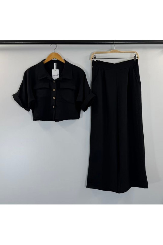 Ensembles Femme Jaune HD DIFFUSION E24036 Efashion Paris