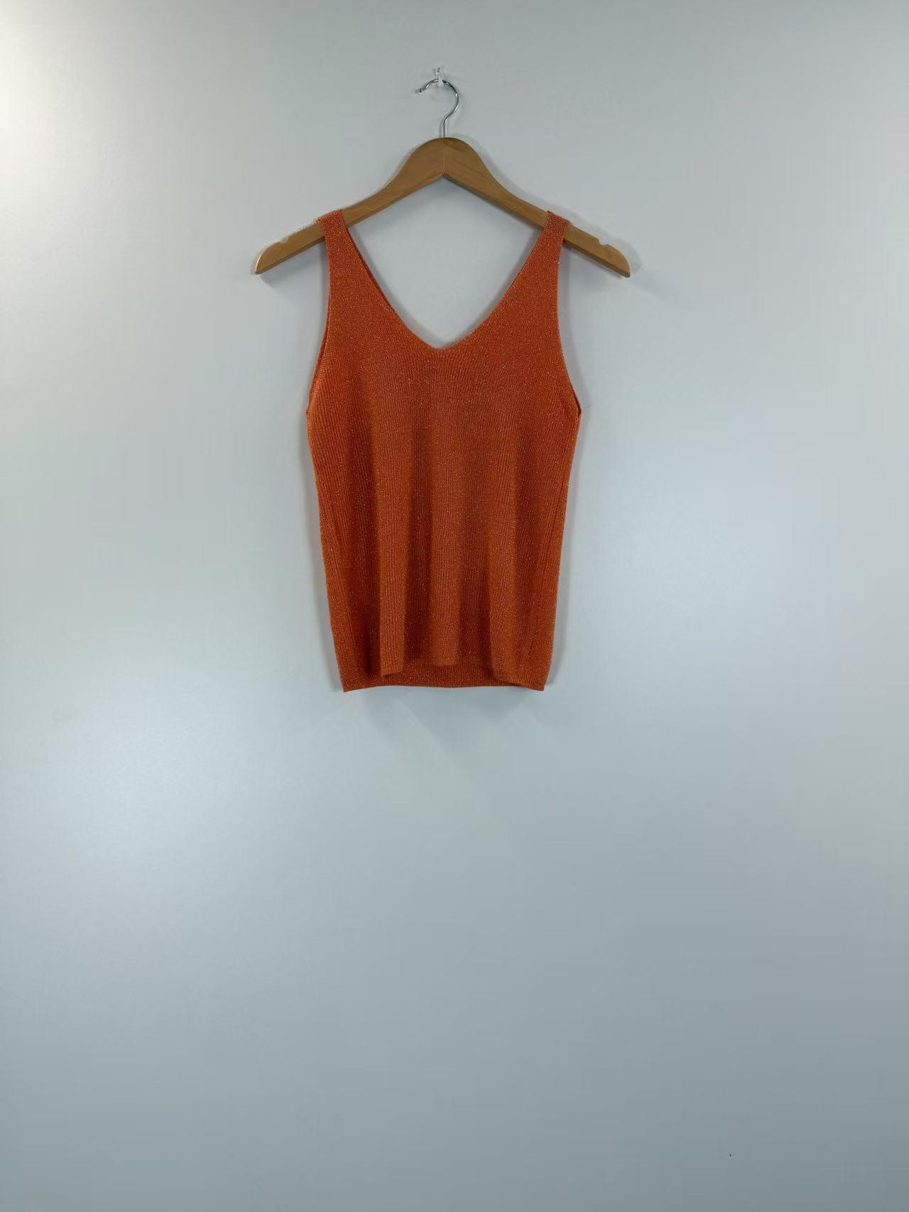 Vests Women Orange HD DIFFUSION 868 #c Efashion Paris