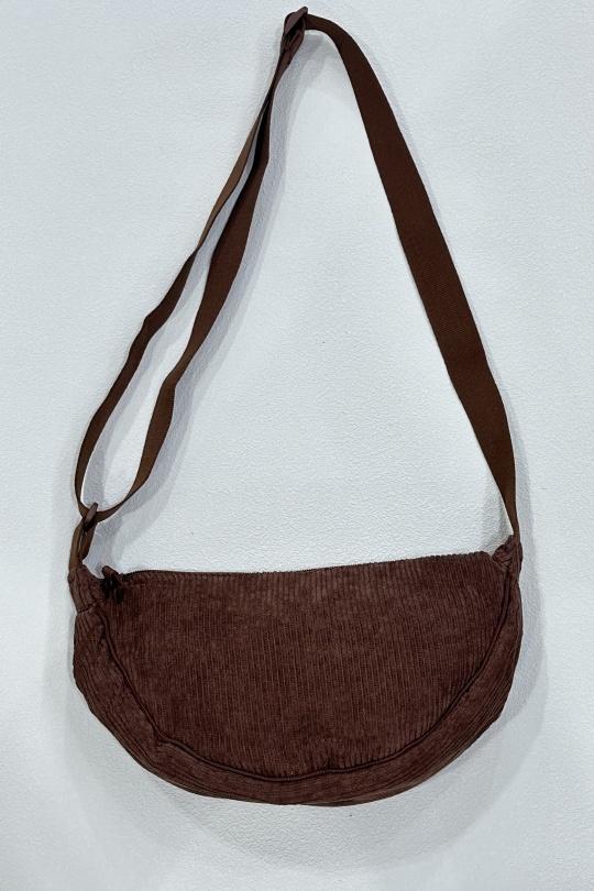 Sacs bananes Maroquinerie Marron LEXA PLUS C-352 Efashion Paris