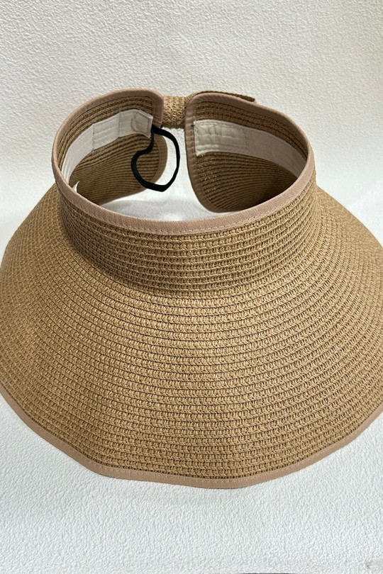 Chapeaux Accessoires Beige LEXA PLUS visiere-16267 Efashion Paris