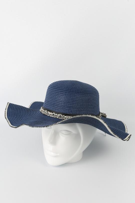 Cappelli Accessori Colori mescolati Dafashion SL80A CHAPEAU CHAPEAU RUBAN ARGENTÉ Efashion Paris