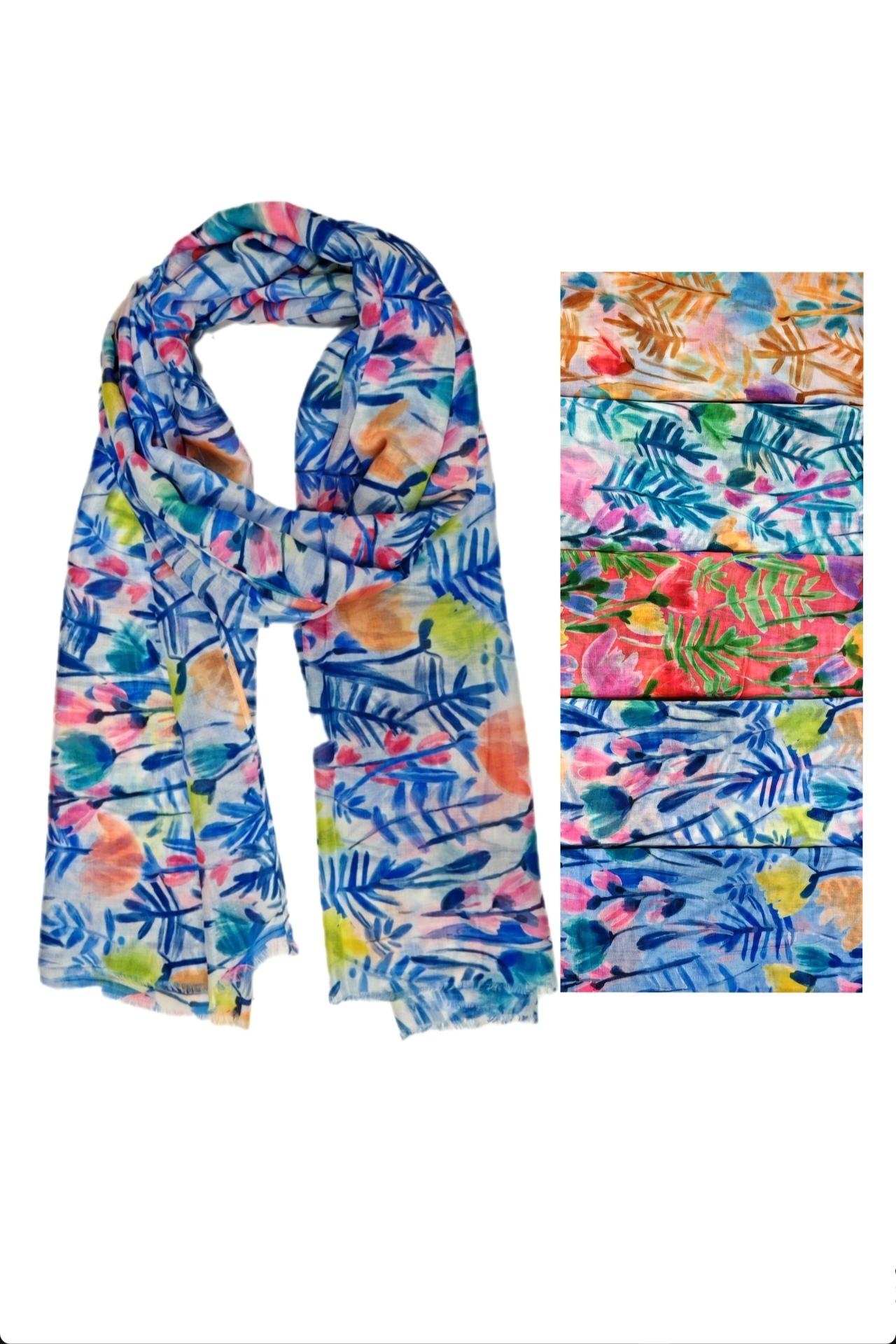 Écharpes Accessoires Couleurs mélangées Dafashion V22 HY7804 #c Efashion Paris