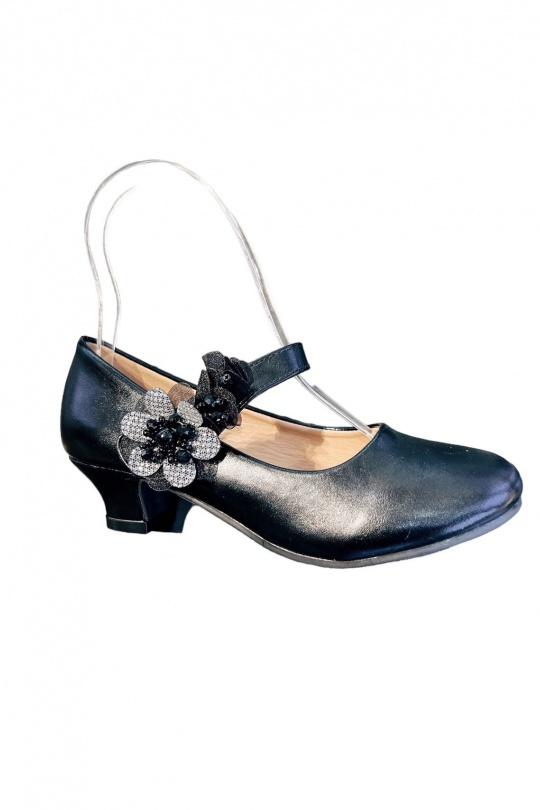 Girls shoes Shoes Black ABLOOM W2-31 Efashion Paris