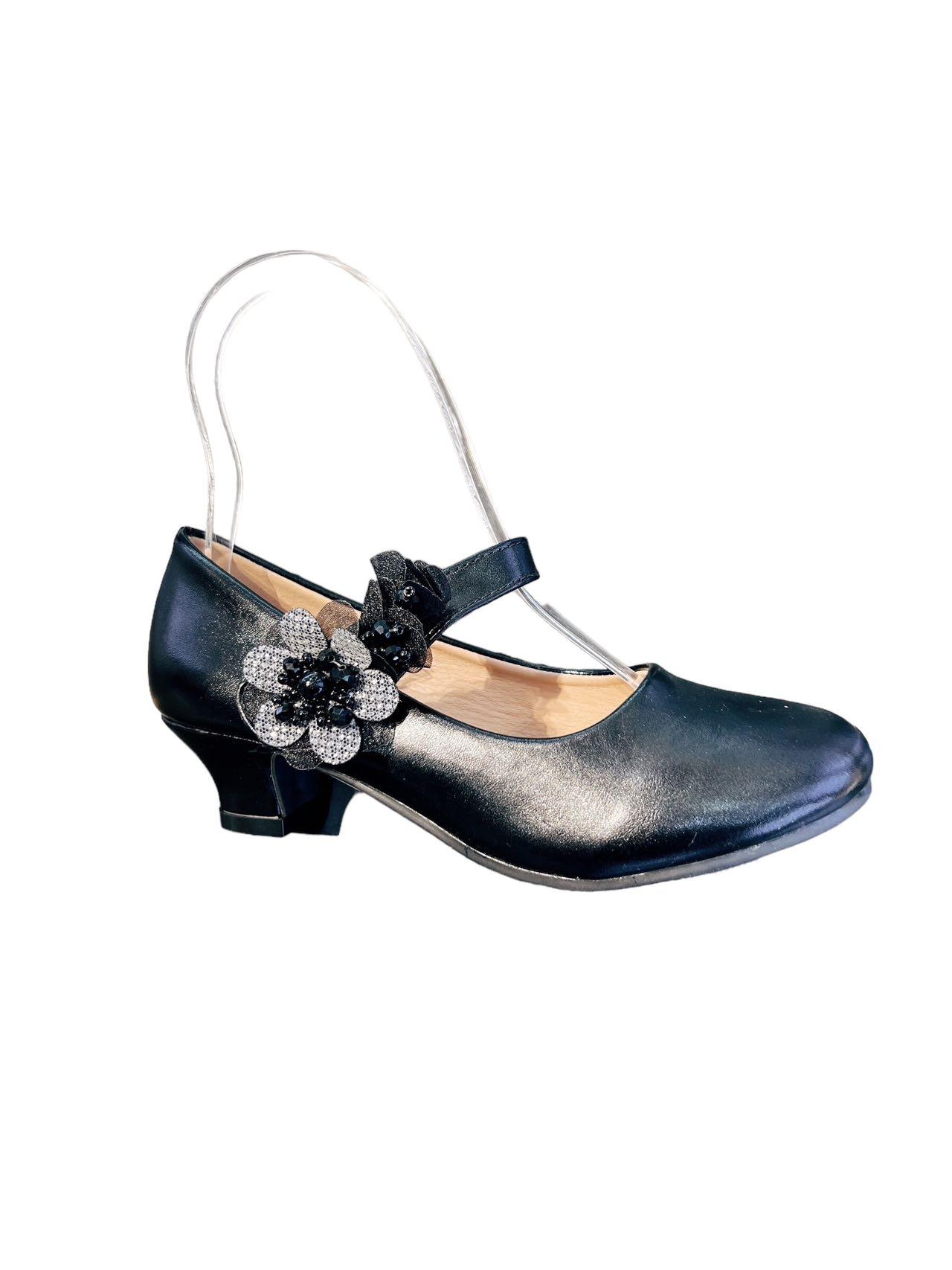 Girls shoes Shoes Black ABLOOM W2-31 #c Efashion Paris