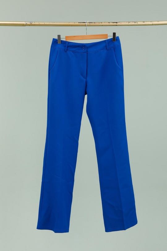 Pantalons Femme Bleu royal AFINITY A3386GT Efashion Paris