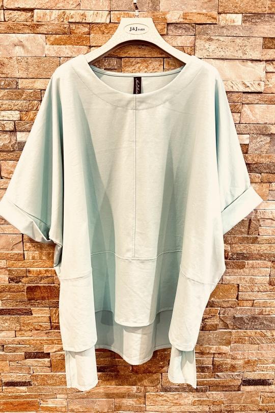 Tuniques Femme Bleu ciel AFINITY 6660 MIXTE Efashion Paris