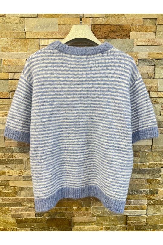 Pulls Femme jaune/rose AFINITY AP176 unit Efashion Paris