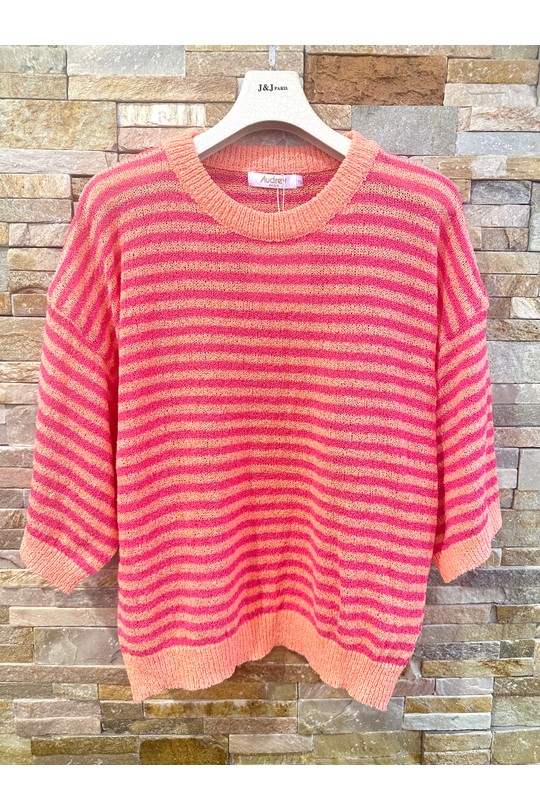 Tops Femme Orange AFINITY AP183 Efashion Paris